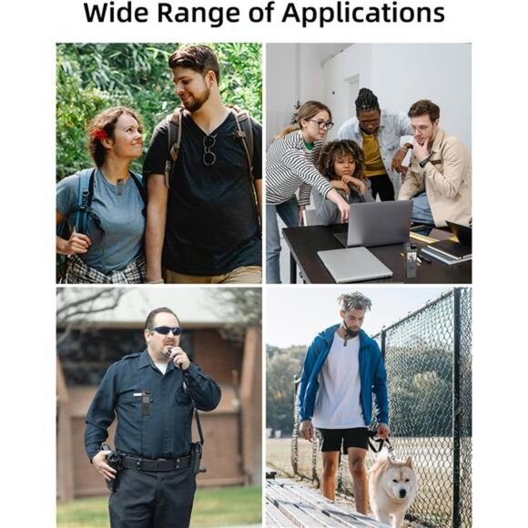 Mini Body Camera 1080P Portable Body Worn Cam w/ Night Vision 64G Memory Card - Picture 6 of 7